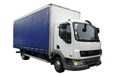 Van Hire English Riviera - 7.5 Tonne Curtain Side Truck - Truck hire English riviera