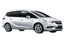 Van Hire English Riviera - Vauxhall Zafira 7-Seater - Minibus hire English riviera